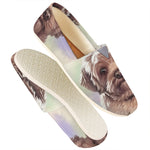 Yorkshire Terrier Portrait Print Casual Shoes