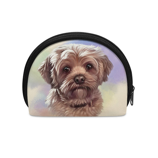 Yorkshire Terrier Portrait Print Coin Purse