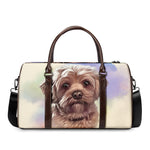 Yorkshire Terrier Portrait Print Duffle Bag