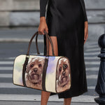 Yorkshire Terrier Portrait Print Duffle Bag