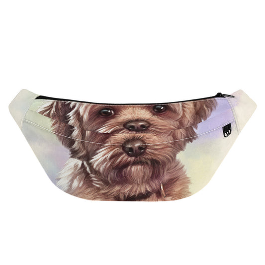 Yorkshire Terrier Portrait Print Fanny Pack