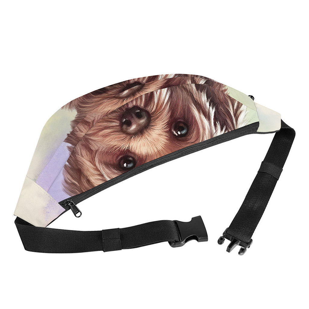 Yorkshire Terrier Portrait Print Fanny Pack