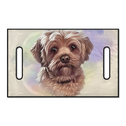 Yorkshire Terrier Portrait Print Golf Cart Seat Cover