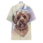 Yorkshire Terrier Portrait Print Hawaiian Shirt