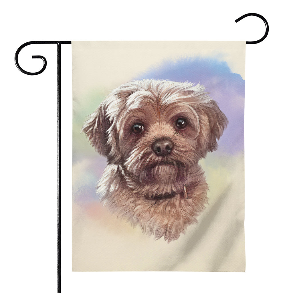 Yorkshire Terrier Portrait Print House Flag