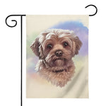 Yorkshire Terrier Portrait Print House Flag