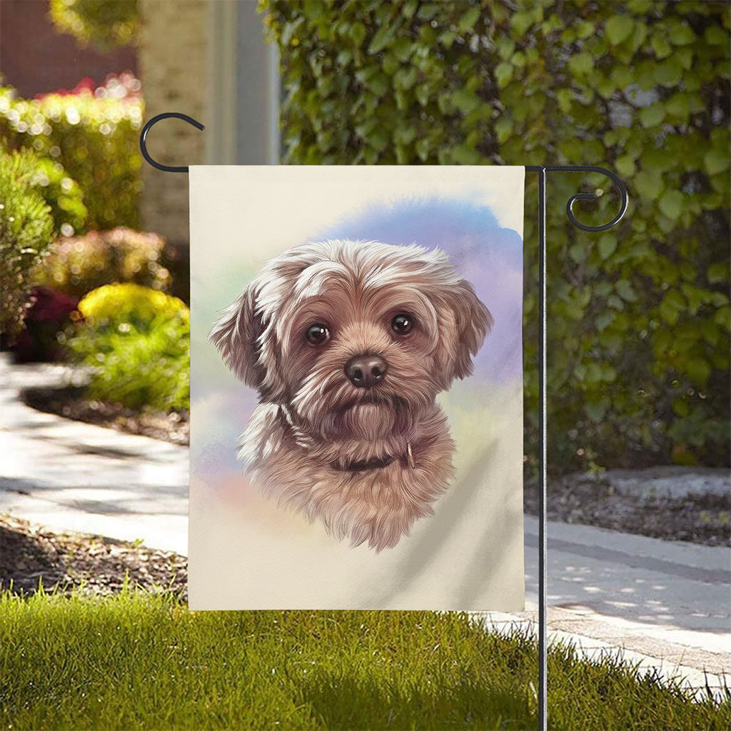 Yorkshire Terrier Portrait Print House Flag