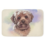 Yorkshire Terrier Portrait Print Indoor Door Mat