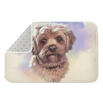 Yorkshire Terrier Portrait Print Indoor Door Mat