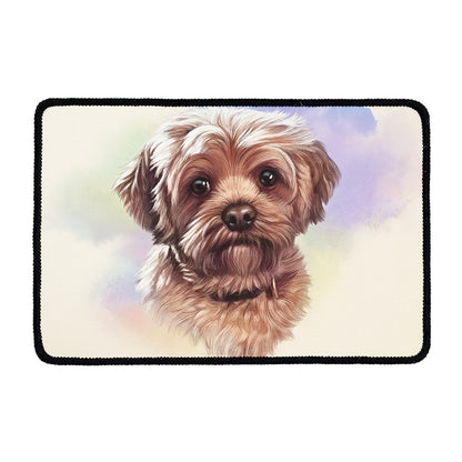 Yorkshire Terrier Portrait Print Kitchen Mat