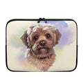 Yorkshire Terrier Portrait Print Laptop Sleeve