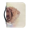 Yorkshire Terrier Portrait Print Leather Bible Cover