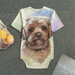 Yorkshire Terrier Portrait Print Men's Bodysuit