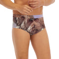 Yorkshire Terrier Portrait Print Men's Briefs