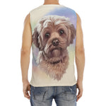 Yorkshire Terrier Portrait Print Men's Fitness Tank Top