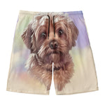 Yorkshire Terrier Portrait Print Men's Swim Trunks