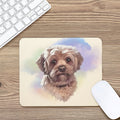 Yorkshire Terrier Portrait Print Mouse Pad