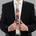 Yorkshire Terrier Portrait Print Necktie