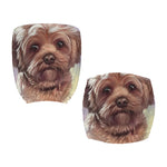 Yorkshire Terrier Portrait Print Office Chair Cover