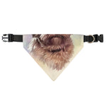 Yorkshire Terrier Portrait Print Over The Collar Dog Bandana
