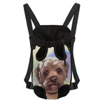 Yorkshire Terrier Portrait Print Pet Carrier Backpack