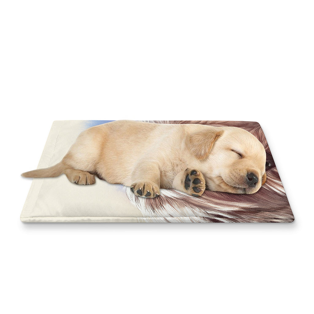 Yorkshire Terrier Portrait Print Pet Cooling Mat Cover
