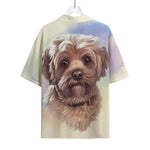 Yorkshire Terrier Portrait Print Rayon Hawaiian Shirt