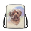 Yorkshire Terrier Portrait Print Rectangular Crossbody Bag