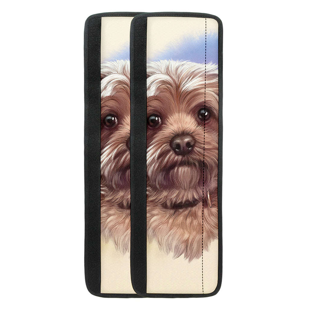 Yorkshire Terrier Portrait Print Refrigerator Handle Covers