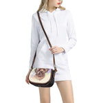 Yorkshire Terrier Portrait Print Saddle Bag