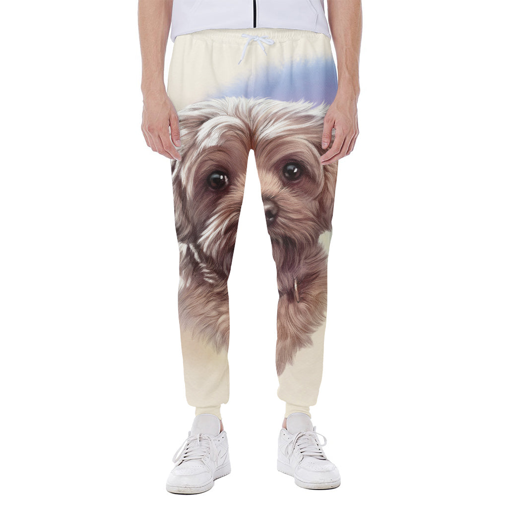Yorkshire Terrier Portrait Print Scuba Joggers