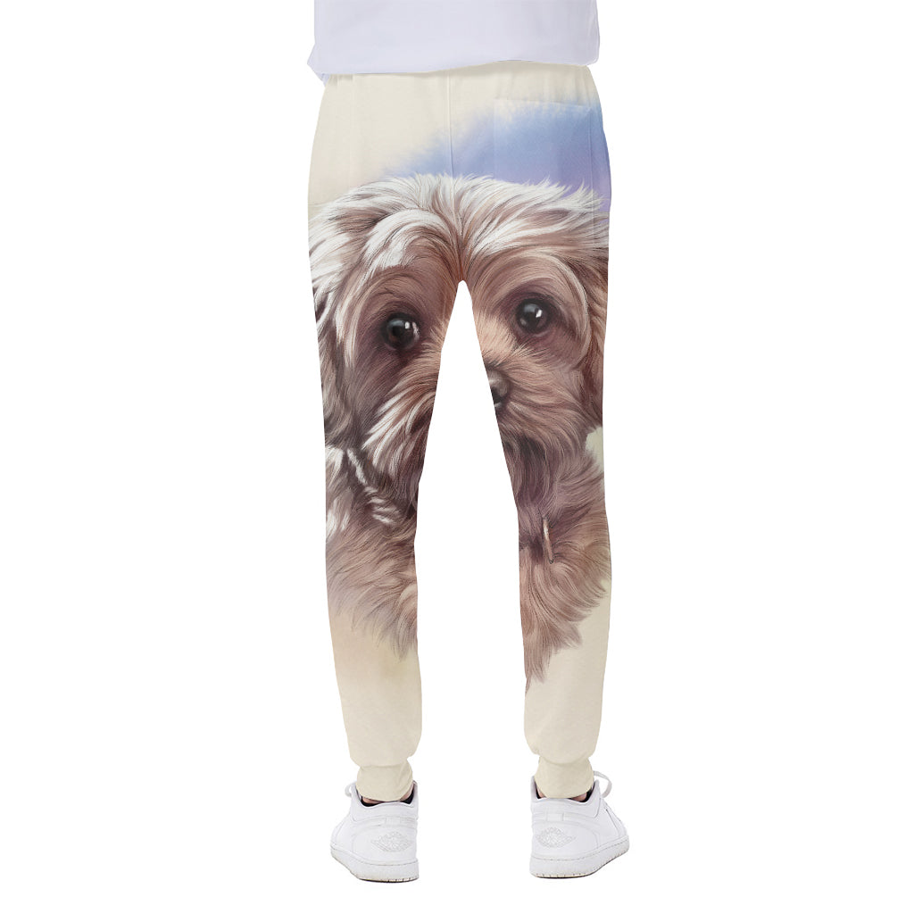 Yorkshire Terrier Portrait Print Scuba Joggers