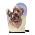 Yorkshire Terrier Portrait Print Single Oven Mitt