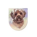 Yorkshire Terrier Portrait Print Toilet Lid Cover