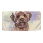Yorkshire Terrier Portrait Print Towel