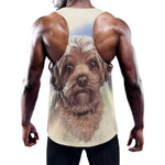 Yorkshire Terrier Portrait Print Training Tank Top
