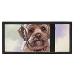 Yorkshire Terrier Portrait Print Trifold Wallet