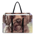 Yorkshire Terrier Portrait Print Utility Tote Bag