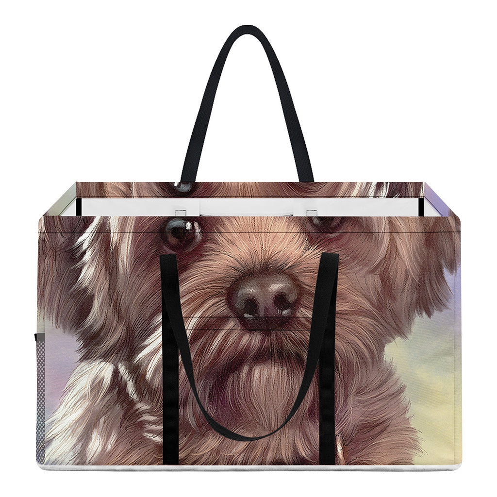 Yorkshire Terrier Portrait Print Utility Tote Bag