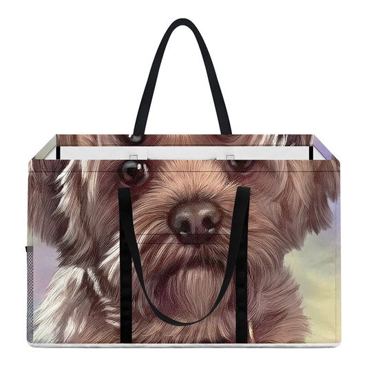 Yorkshire Terrier Portrait Print Utility Tote Bag