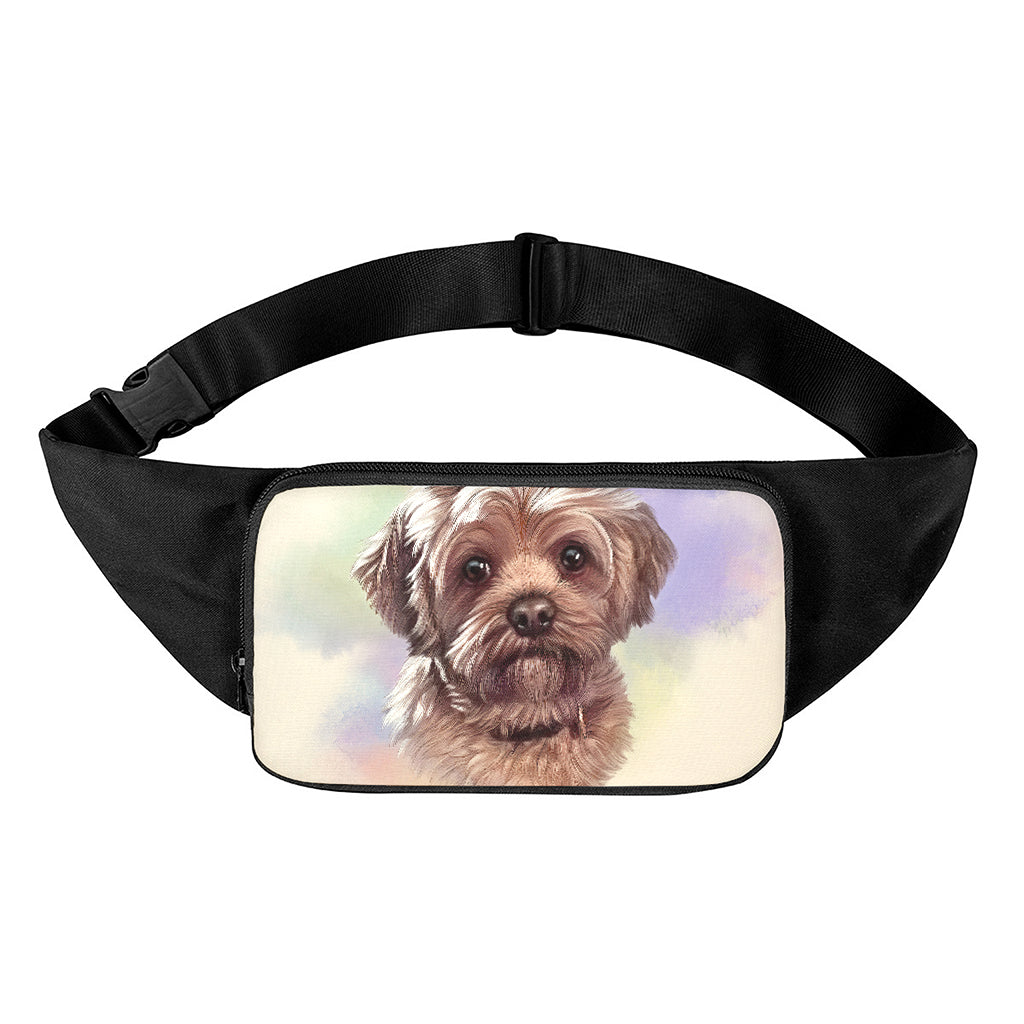 Yorkshire Terrier Portrait Print Waist Bag