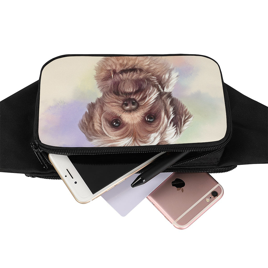 Yorkshire Terrier Portrait Print Waist Bag