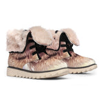 Yorkshire Terrier Portrait Print Winter Boots