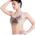 Yorkshire Terrier Portrait Print Women's Sports Bra