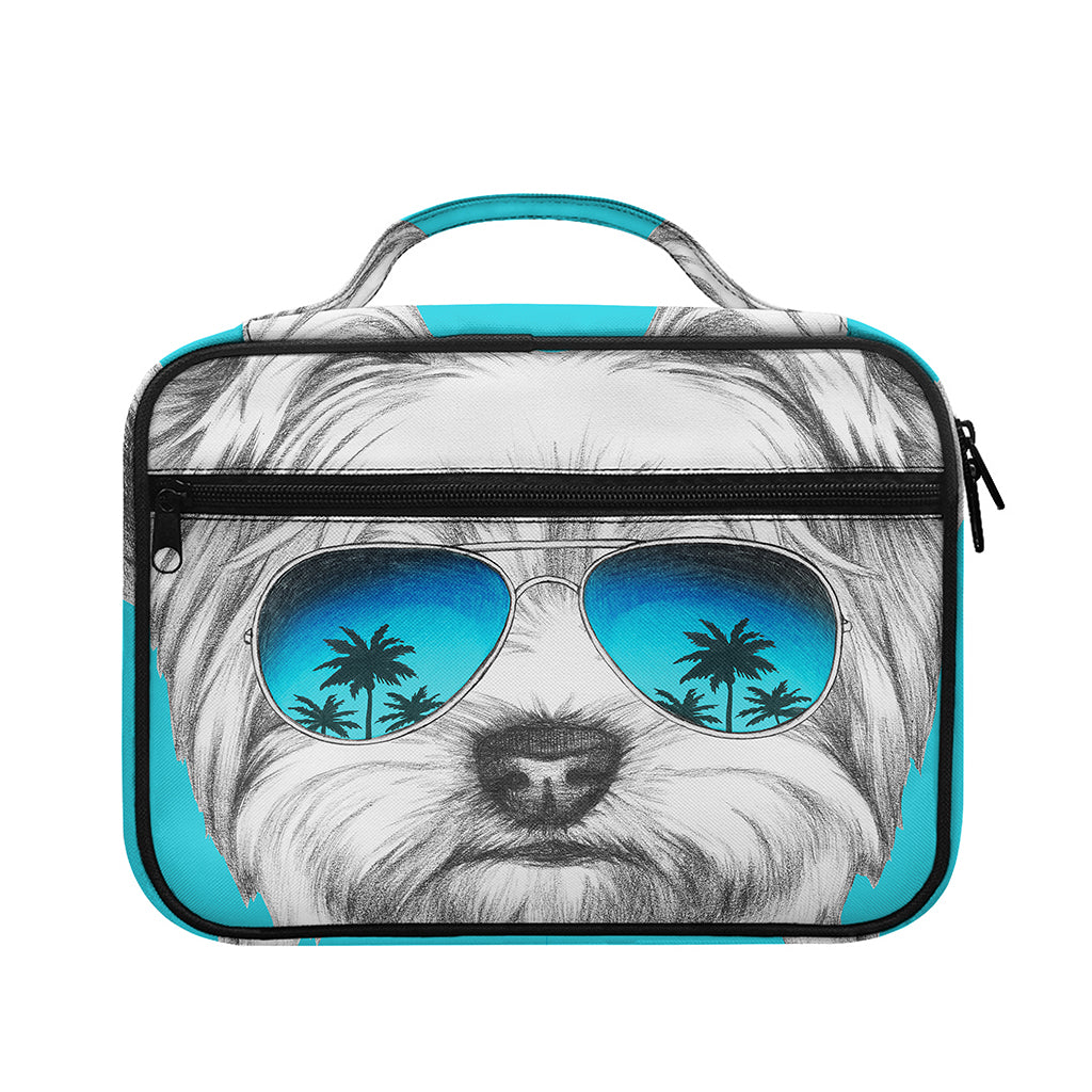 Yorkshire Terrier With Sunglasses Print Briefcase Bible Bag