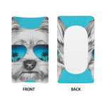 Yorkshire Terrier With Sunglasses Print Changing Pad Cover