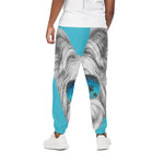 Yorkshire Terrier With Sunglasses Print Cotton Pants
