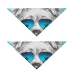 Yorkshire Terrier With Sunglasses Print Dog Bandana