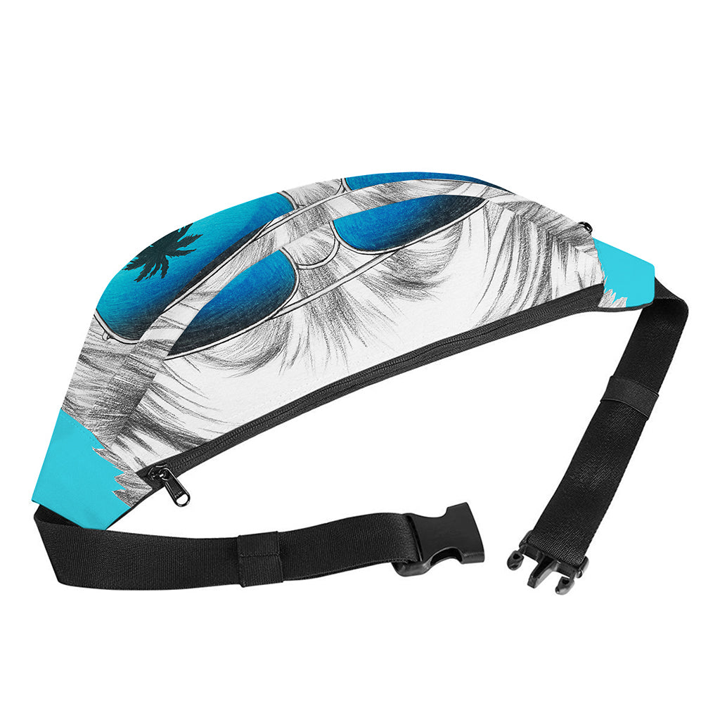 Yorkshire Terrier With Sunglasses Print Fanny Pack