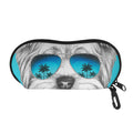 Yorkshire Terrier With Sunglasses Print Glasses Case